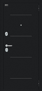 Товар Дверь Техно Букле черное/Wenge Veralinga BR5303